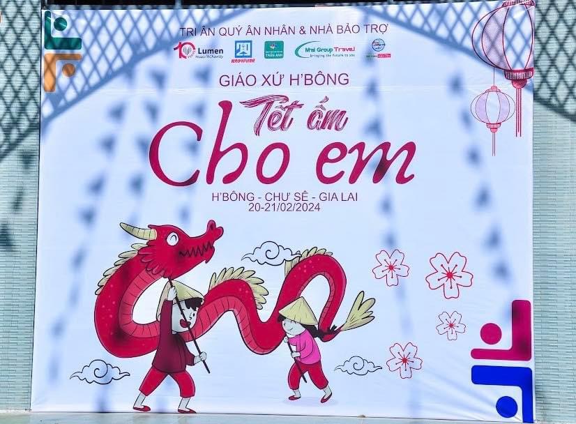 MaiGroup Travel được tin tưởng làm một trong những nhà bảo trợ cho Tết Ấm Cho Em